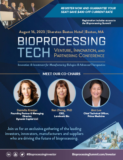 2023 Bioprocessing Tech Summit Brochure