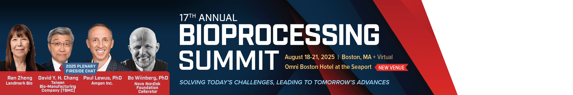 Bioprocessing Summit Hero Banner