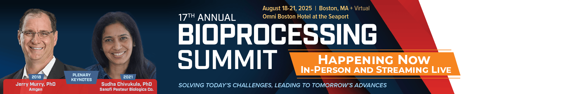 Bioprocessing Summit Hero Banner