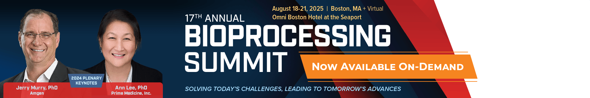 Bioprocessing Summit Hero Banner