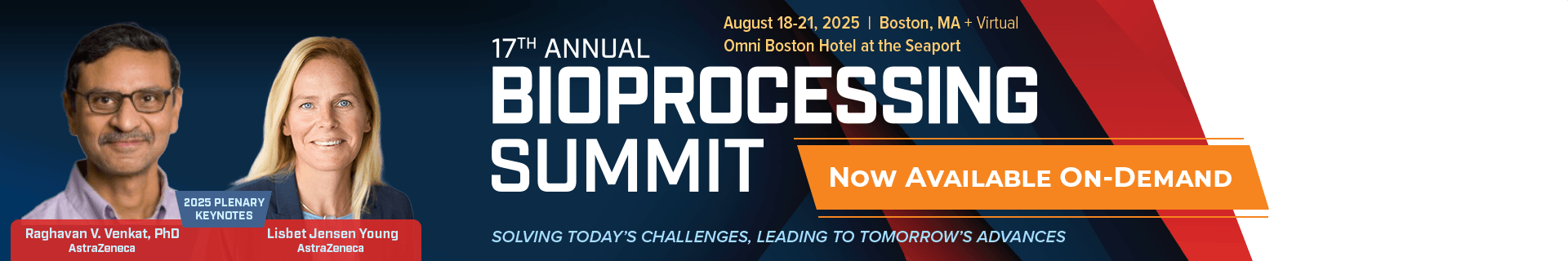 Bioprocessing Summit Hero Banner